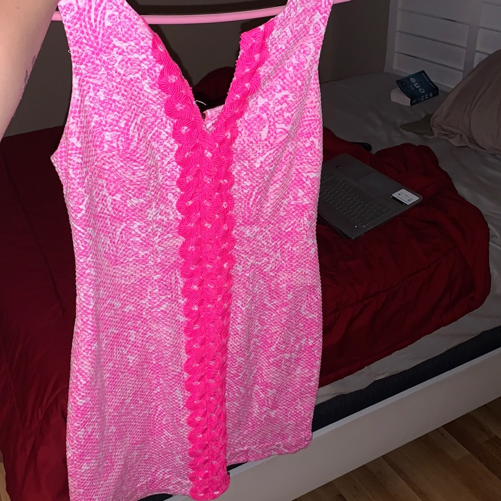 Lilly Pulitzer Hot Pink Dress